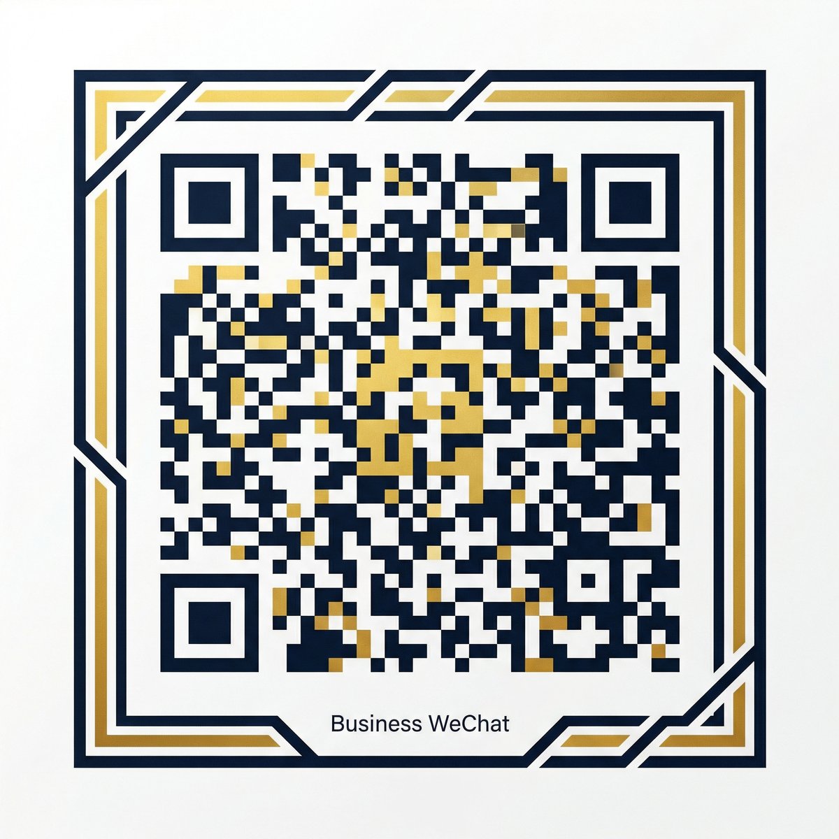 精神小妹商务二维码