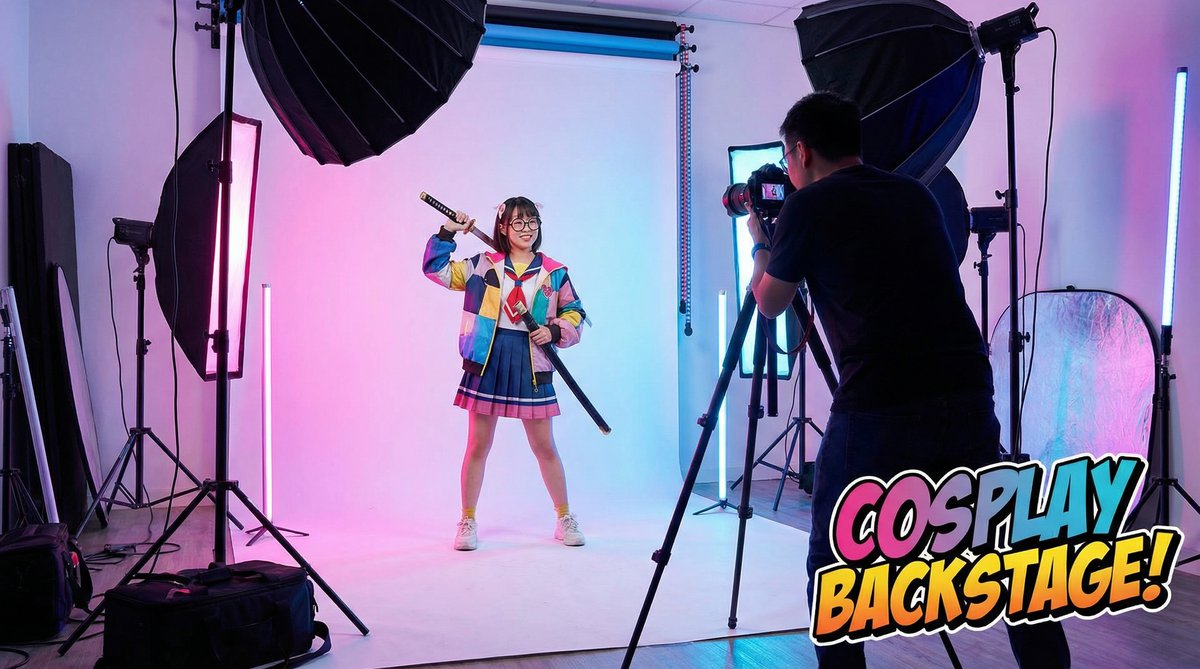 精神小妹Cosplay拍摄